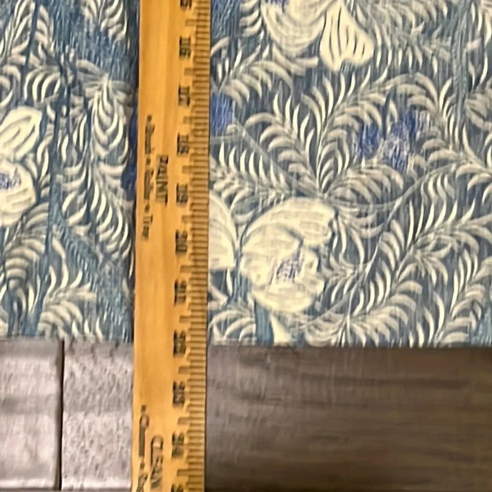 Ralph Lauren Indigo Floral Standard Pillow Sham X 1 new blue fits 20”x28”